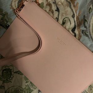 Ted Baker Wristlet in rose NEW